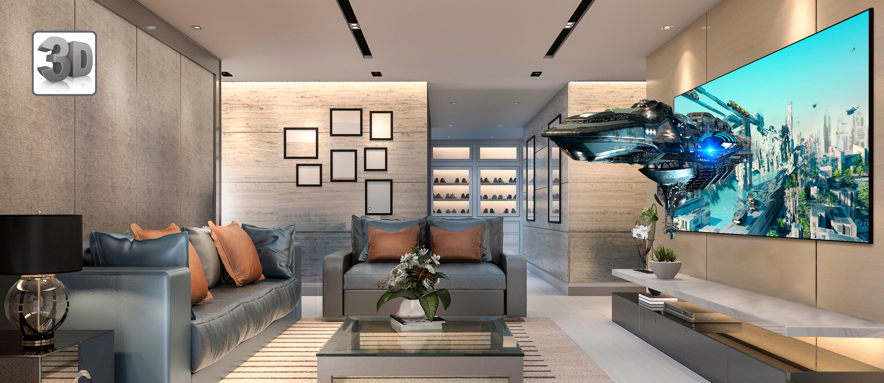 Полная поддержка 3D